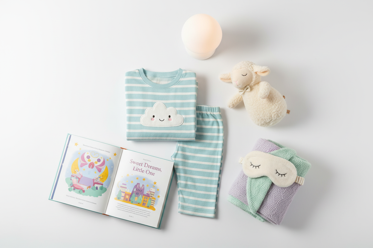 kids night kit with background white color